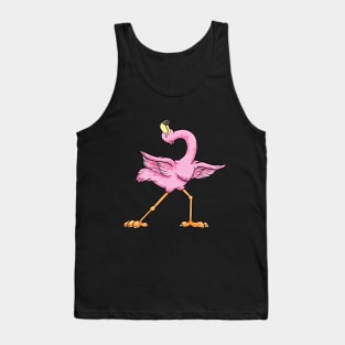 Flamingo at yoga Tank Top